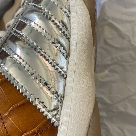 Adidas by Wales Bonner Metallic Samba Sneakers - Picture 10 of 13